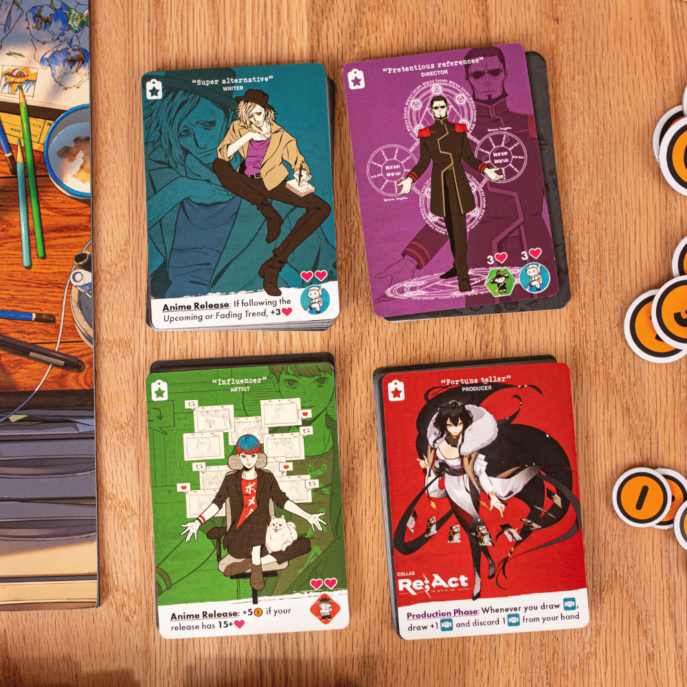 Jisogi: Anime Studio Tycoon Board Game