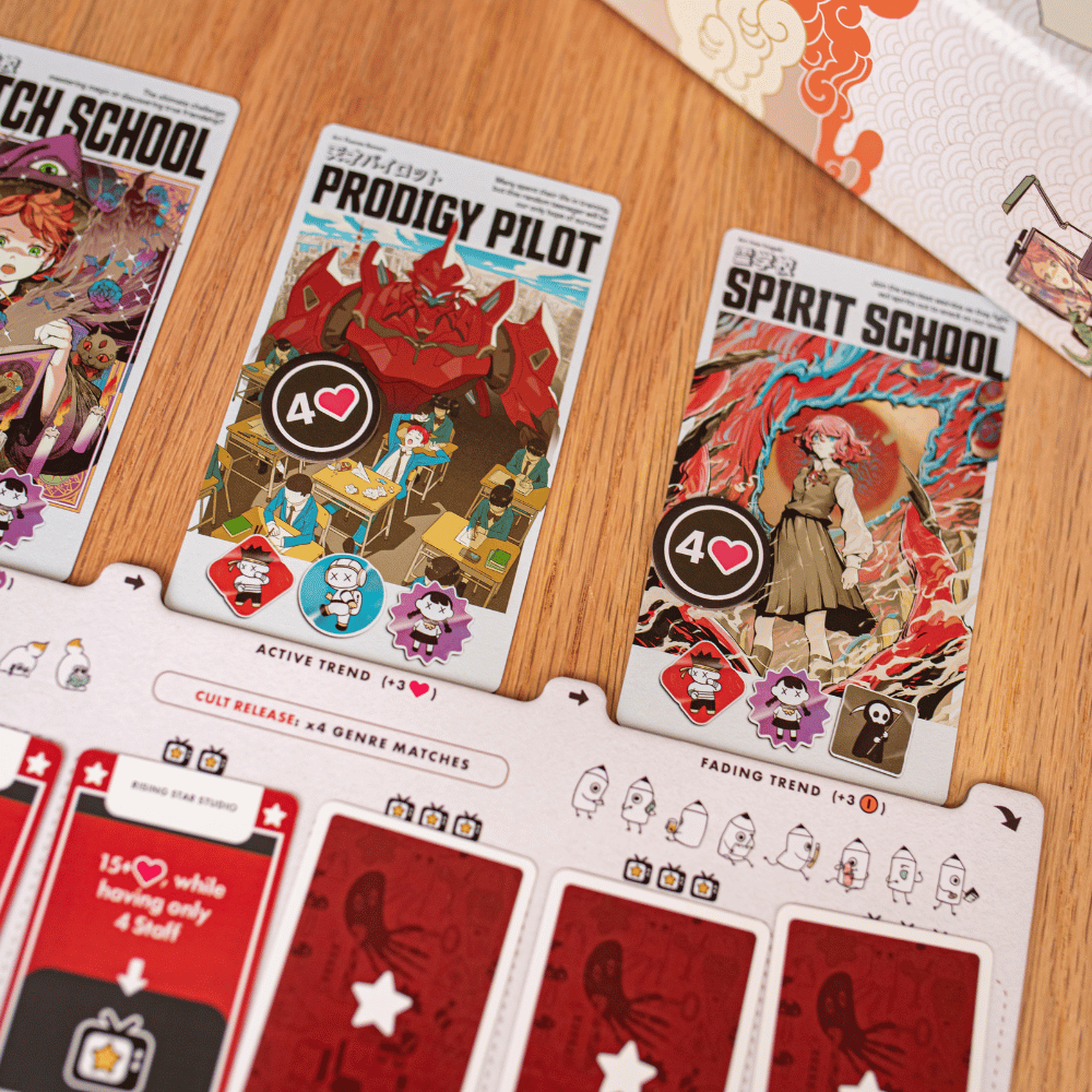 Jisogi: Anime Studio Tycoon Board Game