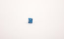 LPG Dice RPG Set Serif Blue/Silver