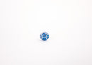 LPG Dice RPG Set Serif Blue/Silver