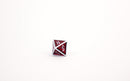 LPG Dice RPG Set Serif Red/Silver