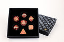 LPG Dice RPG Set Draco Bright Red/Gold