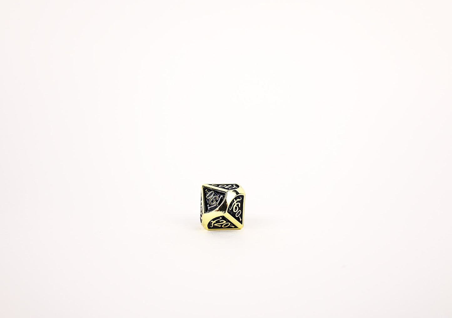 LPG Dice RPG Set Draco Bright Black/Gold