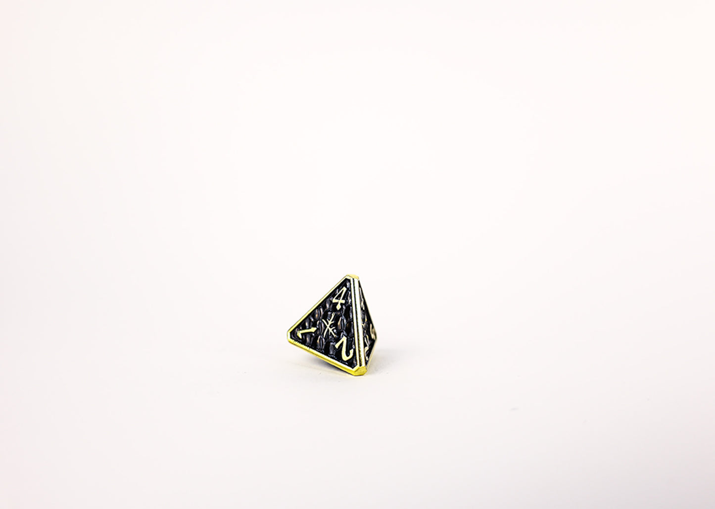 LPG Dice RPG Set Draco Bright Black/Gold