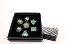 LPG Dice RPG Set Draco Dark Green/Brass