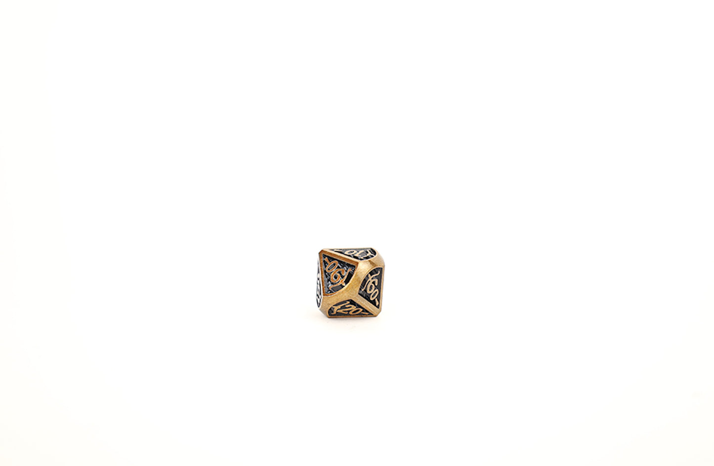 LPG Dice RPG Set Draco Dark BlackGold
