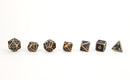 LPG Dice RPG Set Draco Dark BlackGold