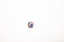 LPG Dice RPG Set Concentric Blue/Black/Brass