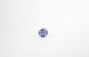 LPG Dice RPG Set Leadlight Red/Blue/Silver