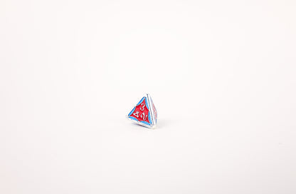 LPG Dice RPG Set Leadlight Red/Blue/Silver