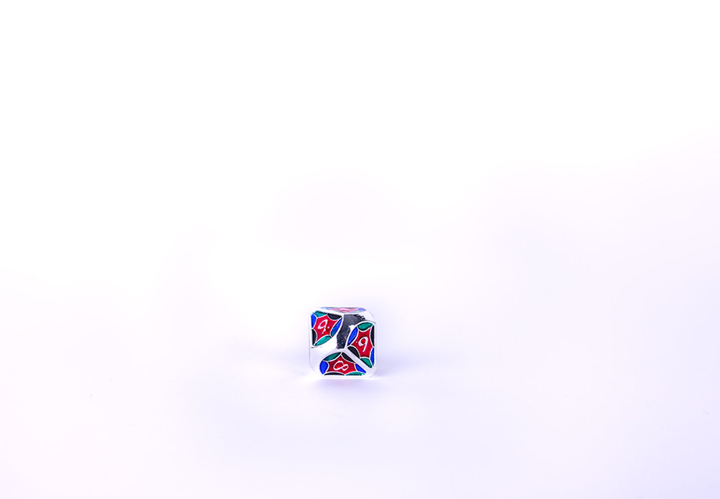 LPG Dice RPG Set Leadlight 4 Colour/Silver