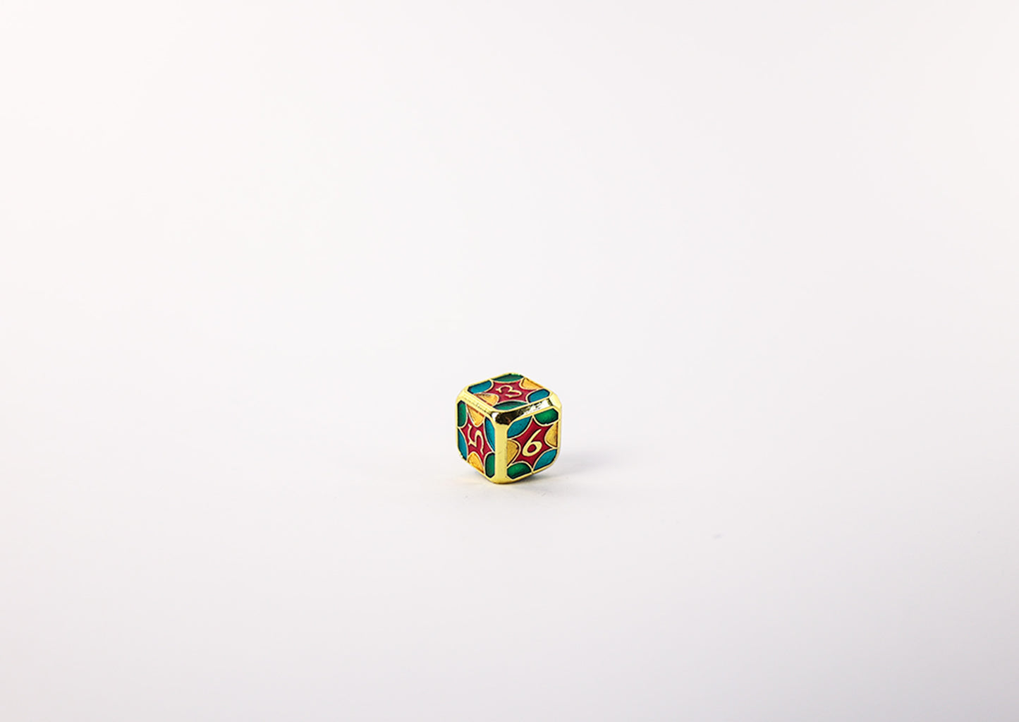 LPG Dice RPG Set Leadlight 4 Colour/Gold
