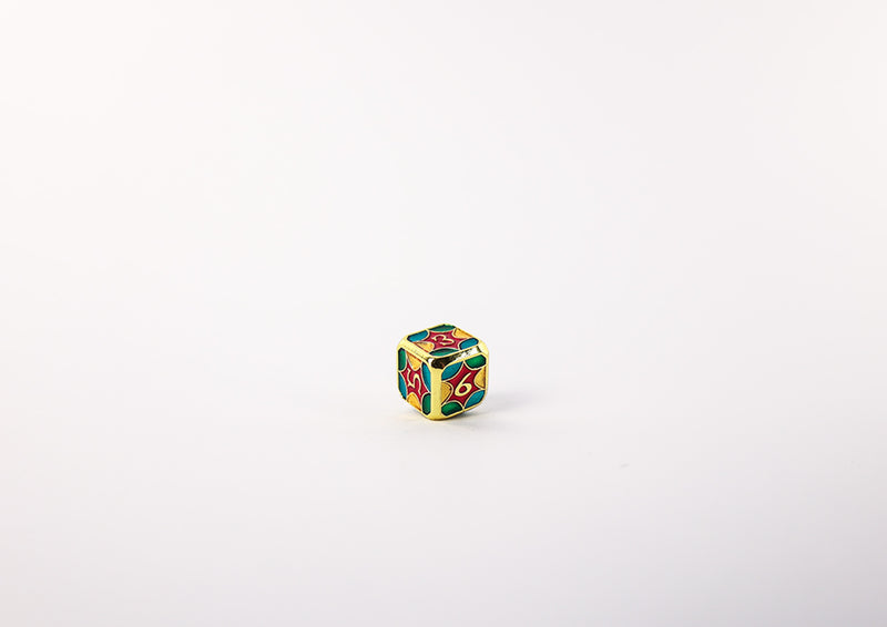 LPG Dice RPG Set Leadlight 4 Colour/Gold