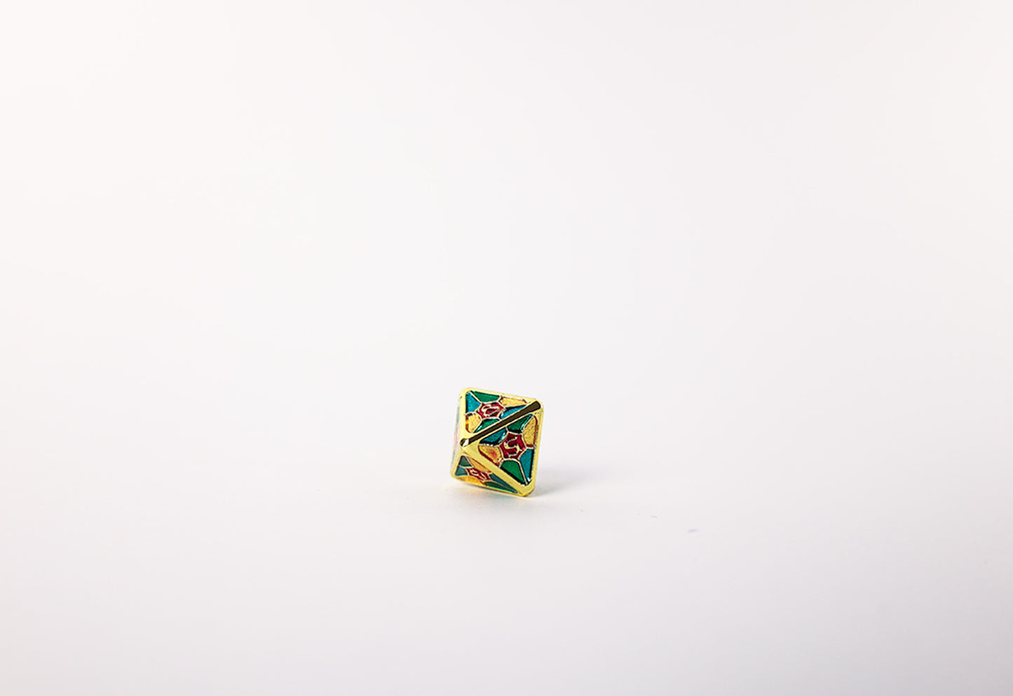 LPG Dice RPG Set Leadlight 4 Colour/Gold