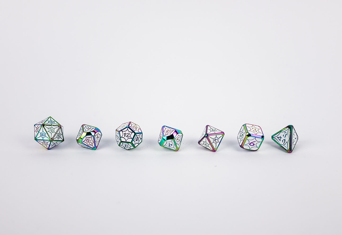 LPG Dice RPG Set Leadlight Dazzle Bright