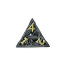 LPG Dice RPG Set Hollow Dragon - Black and Gold