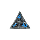 LPG Dice RPG Set Hollow Dragon - Stainless and Blue