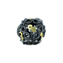 LPG Dice RPG Set Hollow Vines - Black and Gold