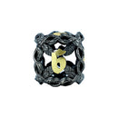 LPG Dice RPG Set Hollow Vines - Black and Gold