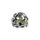 LPG Dice RPG Set Hollow Vines - Chrome and Gold