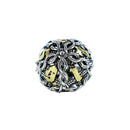 LPG Dice RPG Set Hollow Vines - Chrome and Gold