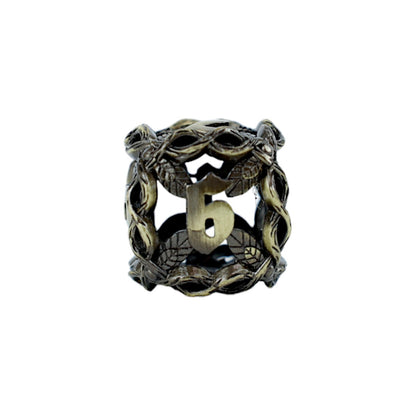 LPG Dice RPG Set Hollow Vines - Tarnished Gold