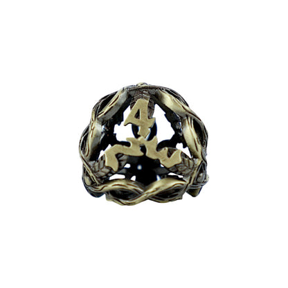 LPG Dice RPG Set Hollow Vines - Tarnished Gold