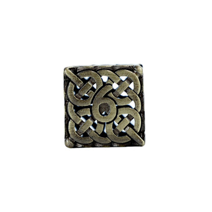 LPG Dice RPG Set Hollow Celtic - Tarnished Gold