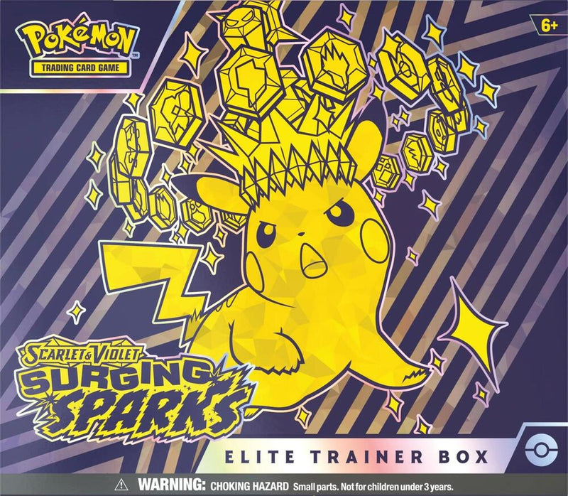 Pokemon TCG - Surging Sparks Elite Trainer Box