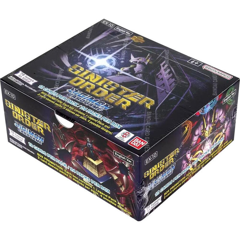 Sinister Order Booster Box (EX10)