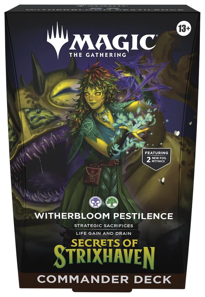 Secrets of Strixhaven Commander Deck - Witherbloom Pestilence (SOC)