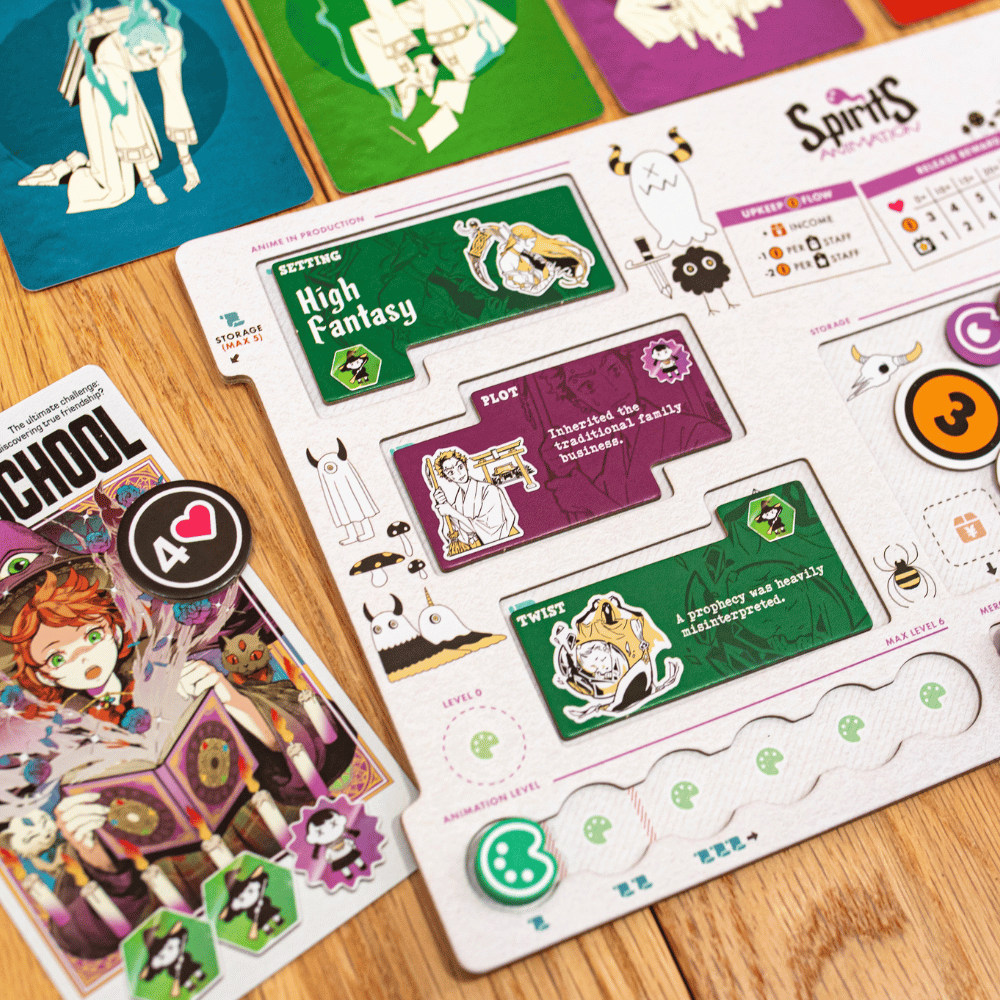 Jisogi: Anime Studio Tycoon Board Game
