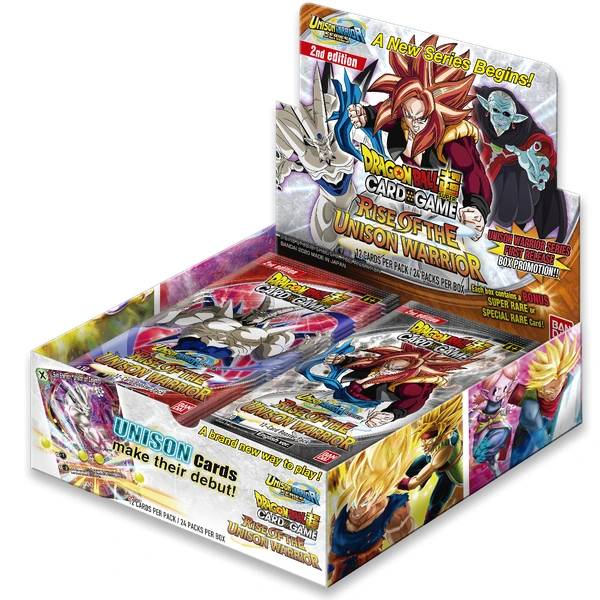 Dragon Ball Super Card Game Unison Warrior Series 01 Rise of the Unison Warrior Booster Box Second Edition [DBS-B10]
